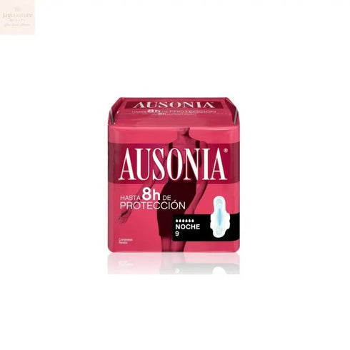 Ausonia Night With Wings Sanitary Towels 9 Units - Jag Couture Beauty