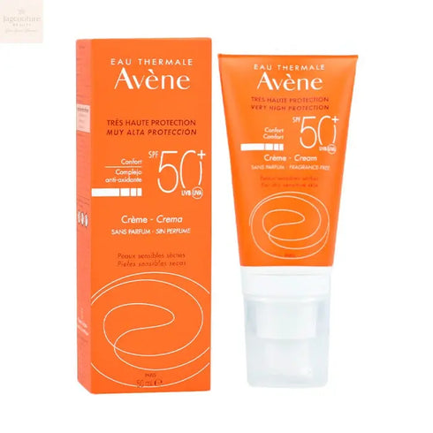 Avène Unscented Cream SPF 50+ 50ml Jag Couture Beauty