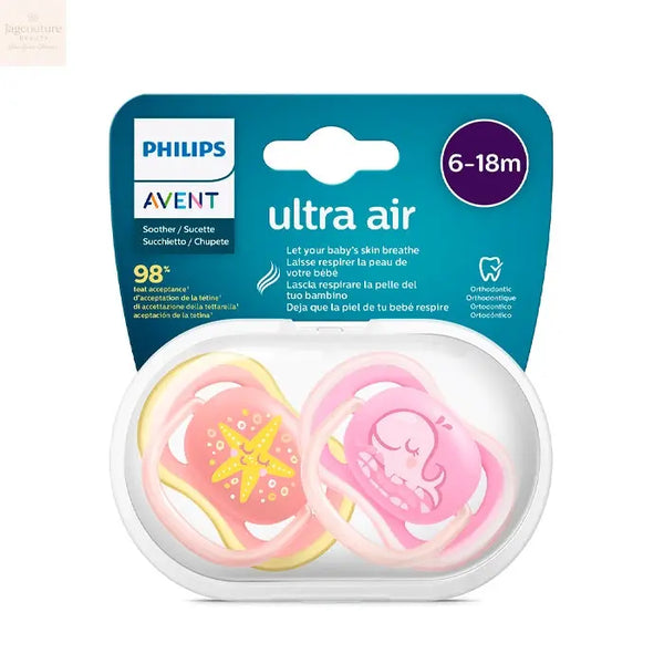 Avent Dummy Ultra Air 6-18m - Jag Couture Beauty