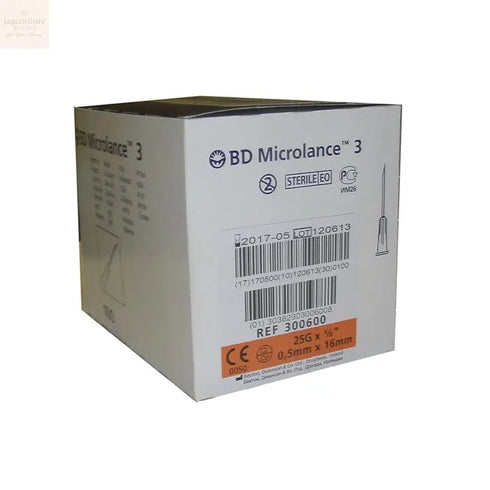 BD Microlance Needle 0,5mm x 16mm 100 Units Jag Couture Beauty