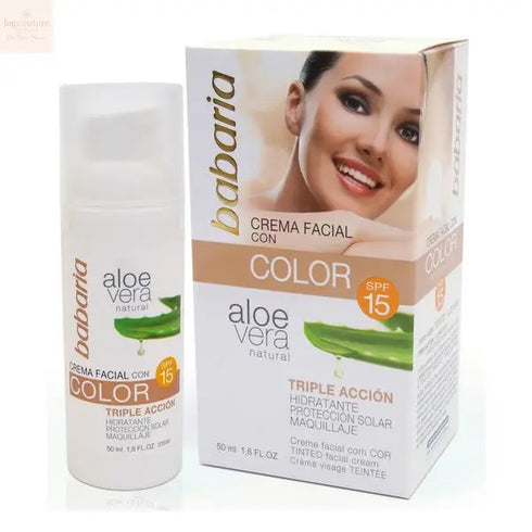 Babaria Aloe Vera BB Cream SPF15 50ml - Jag Couture Beauty