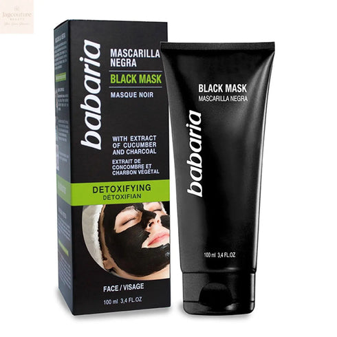 Babaria Black Detox Mask 100ml Jag Couture Beauty