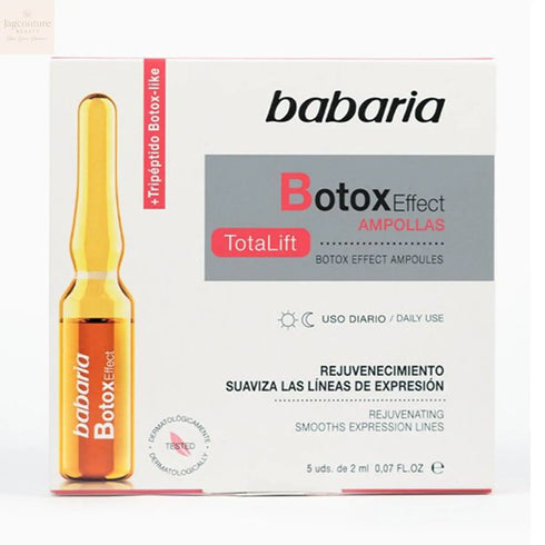 Babaria Botox Effect Ampollas Totalift 5uds Jag Couture Beauty