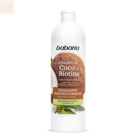 Babaria Coconut Shampoo With Keratin And Biotin 700ml Jag Couture Beauty