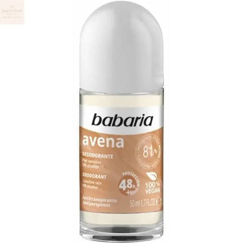 Babaria Deodorant Avena Roll On 50ml Jag Couture Beauty