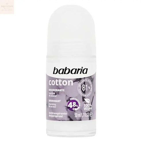 Babaria Deodorant Cotton Roll On 50ml Jag Couture Beauty