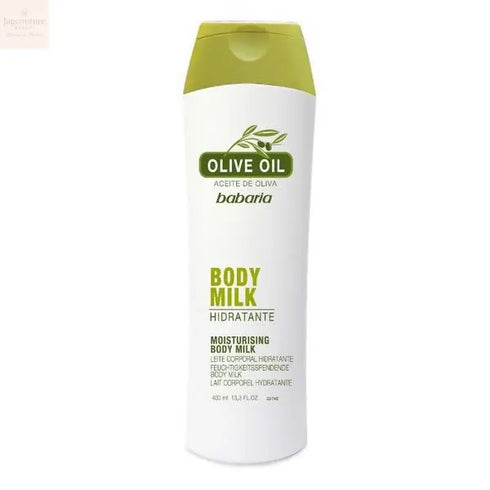 Babaria Moisturizing Olive Oill Body Milk 400ml - Jag Couture Beauty