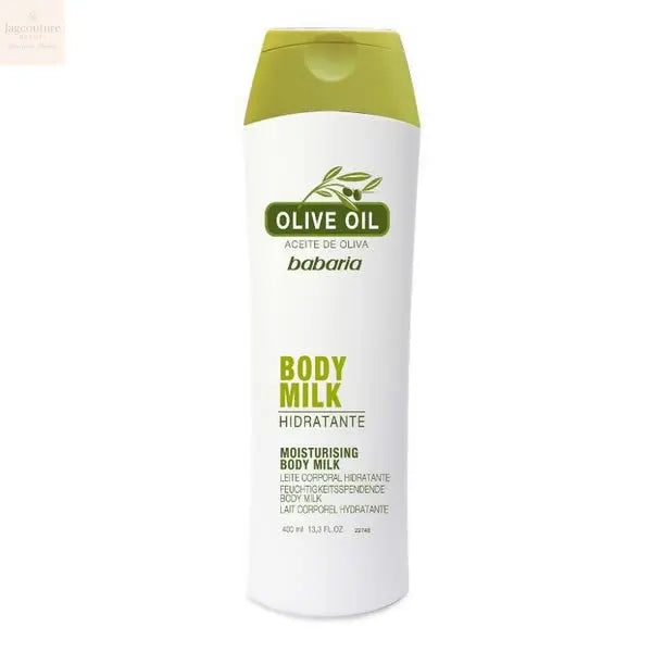 Babaria Moisturizing Olive Oill Body Milk 400ml - Jag Couture Beauty