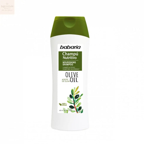Babaria Nourishing Shampoo Olive Oil 400ml - Jag Couture Beauty