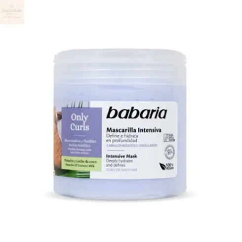Babaria Only Curls Intensive Curly Hair Mask 400ml Jag Couture Beauty