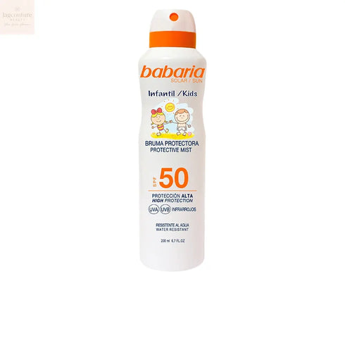 Babaria Protective Mist For Children Spf50 200ml Jag Couture Beauty