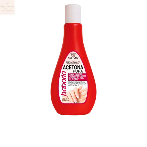 Babaria Pure Acetone Enamels And Permanent Gels 200ml Jag Couture Beauty