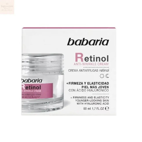 Babaria Retinol Anti-Wrinkle Cream 50ml Jag Couture Beauty