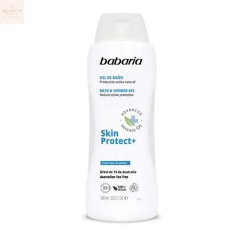 Babaria Skin Protect+ ShowerGel 600ml - Jag Couture Beauty