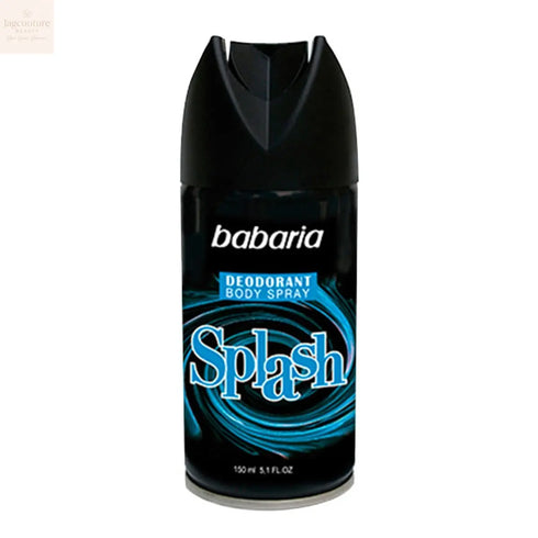 Babaria Splash Deodorant Spray 150ml+50ml Free Jag Couture Beauty