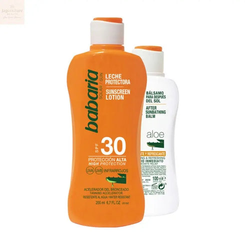 Babaria Sun Sunscreen Lotion Spf30 200ml Set 2 Pieces Jag Couture Beauty