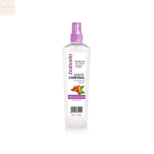 Babaria Sweet Almonds Moisturizing Body Oil 300ml Jag Couture Beauty
