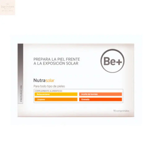 Be+ Nutra Solar 90 Tablets Jag Couture Beauty