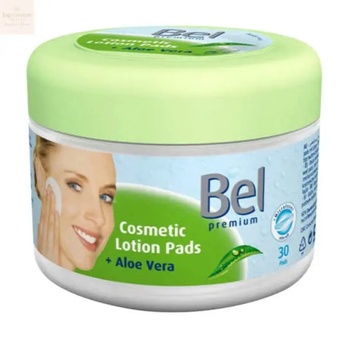 Bel Premium Cosmetic Lotion Pads Aloe Vera 30 Units Jag Couture Beauty