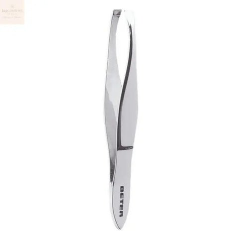 Beter Chrome Plated Straight Tip Tweezers - Jag Couture Beauty