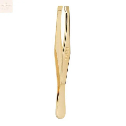 Beter Gilded Straight Tip Tweezers Jag Couture Beauty