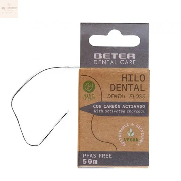 Beter Hilo Dental Carbón Activado 50 M 1 U Jag Couture Beauty