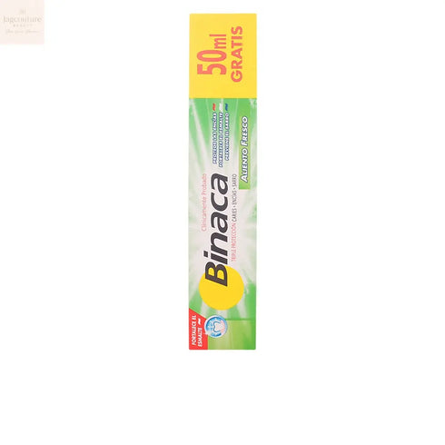 Binaca Fresh Breath Toothpaste 75ml + 50ml Free Jag Couture Beauty