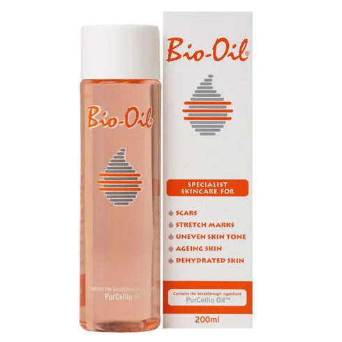 Bio-Oil For Scars Stretch Marks and Dehydrated Skin 200ml Jag Couture Beauty