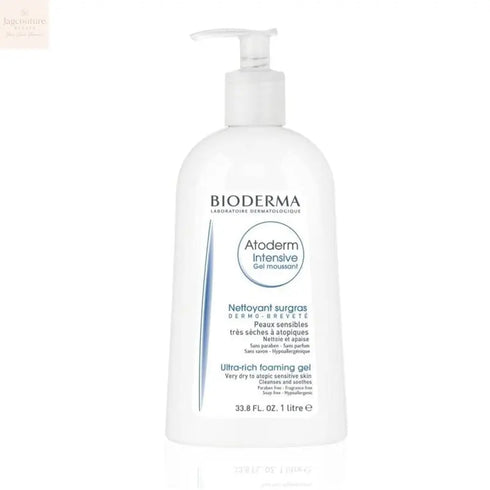 Bioderma Atoderm Intensive Moussant Shower Gel 1000ml Jag Couture Beauty