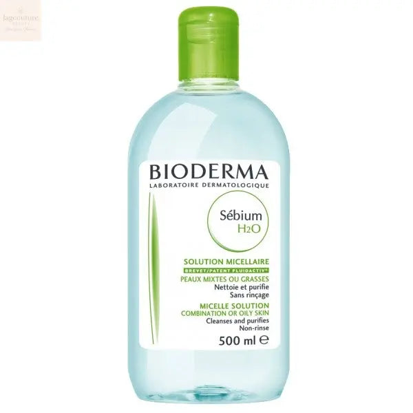 Bioderma Sébium H2O Water Micellar 500ml - Jag Couture Beauty