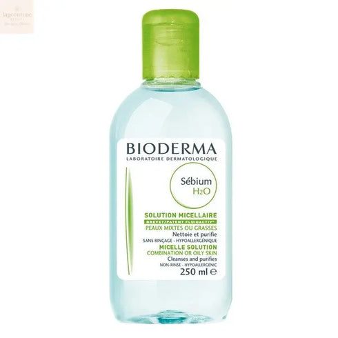 Bioderma Sebium H2o Micelle Solution Combination Or Oily Skin 250ml Jag Couture Beauty
