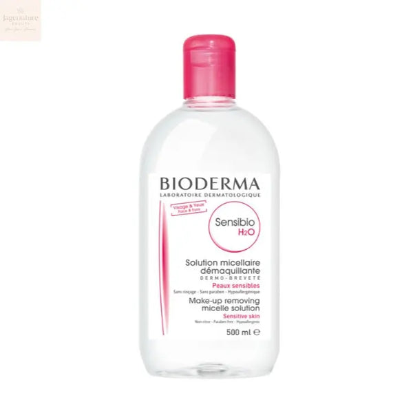 Bioderma Sensibio H2O Make Up Removing Micelle Solution 500ml - Jag Couture Beauty