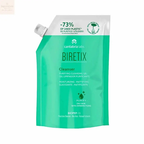 Biretix Cleanser Purifing Cleansing Gel Refill 400ml - Jag Couture Beauty