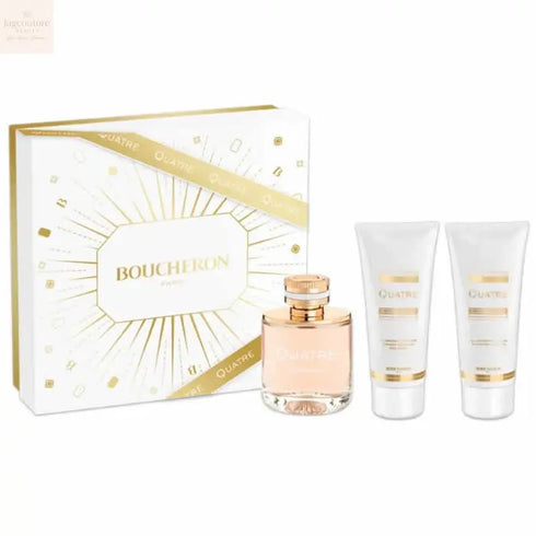 Boucheron Quatre Femme Eau De Parfum Spray 100ml Set 3 Pieces Jag Couture Beauty