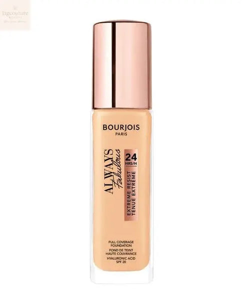 Bourjois Always Fabulous 24h Foundation 110-Light Vanilla Jag Couture Beauty