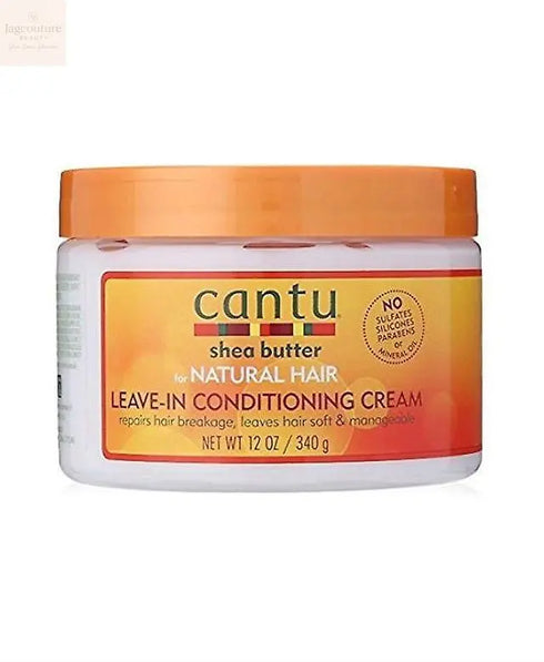 Cantu For Natural Hair Leave-In Conditioning Cream 340g - Jag Couture Beauty