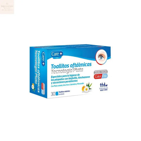 Care+ Ophthalmic Wipes Silver Technology 30 Units Jag Couture Beauty