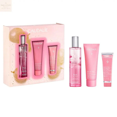 Caudalie Rose De Vigne Refreshing Water Spray 50ml Set 3 Pieces Jag Couture Beauty