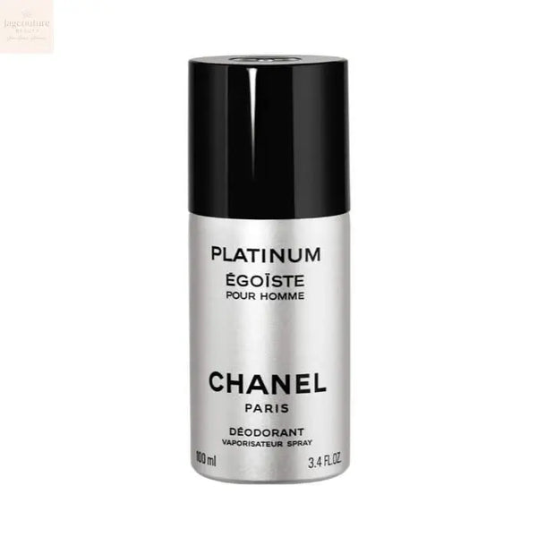Chanel Egoiste Platinum Déodorant Spray 100ml - Jag Couture Beauty