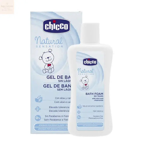 Chicco Natural Sensation Bath Foam 200ml Jag Couture Beauty