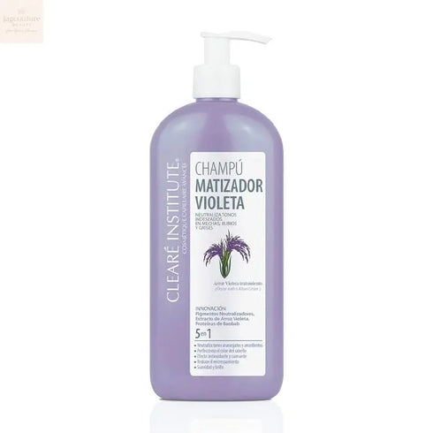 Clearé Institute Violet Shampoo 400ml Jag Couture Beauty