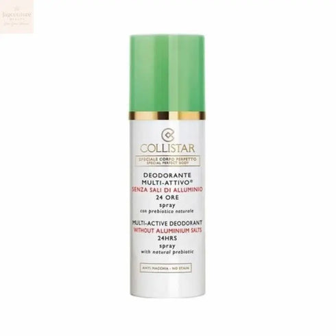 Collistar Multi-Active Deodorant 24 Hrs No Aluminium Spray 100ml Jag Couture Beauty