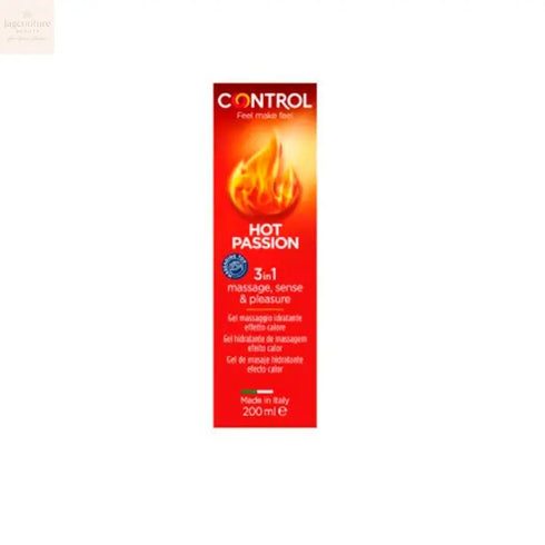 Control Gel 3 In 1 Hot Passion 200 ml - Jag Couture Beauty