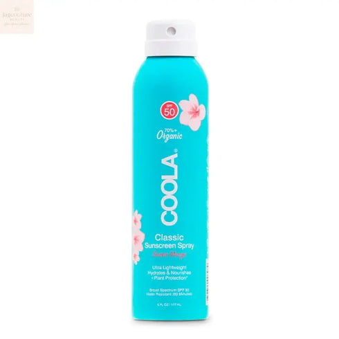 Coola Classic Body Organic Sunscreen Spray Spf50 Guava Mango 177ml Jag Couture Beauty