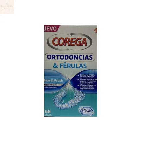 Corega Orthodontics & Splints 66 Tablets Jag Couture Beauty