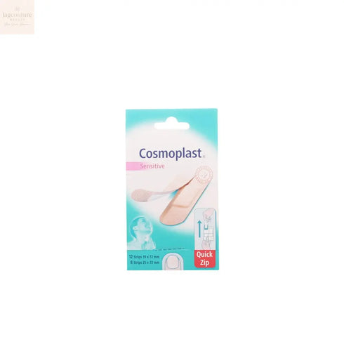 Cosmoplast Sensitive Stripes Quick-Zip 20 Units Jag Couture Beauty