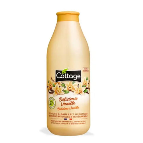 Cottage Delicious Vanilla Milk Shower Gel 750ml Jag Couture Beauty