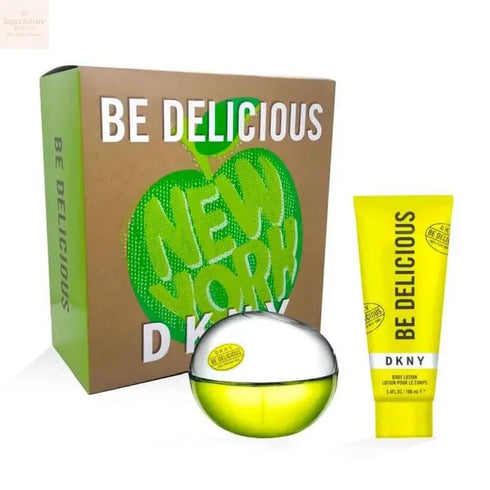 DKNY Be Delicious Eau De Perfume Spray 100ml Set 2 Pieces Jag Couture Beauty