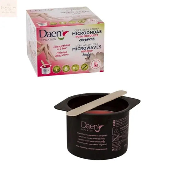 Daen Depilation Rosehip Microwave Depilatory Wax 300g - Jag Couture Beauty