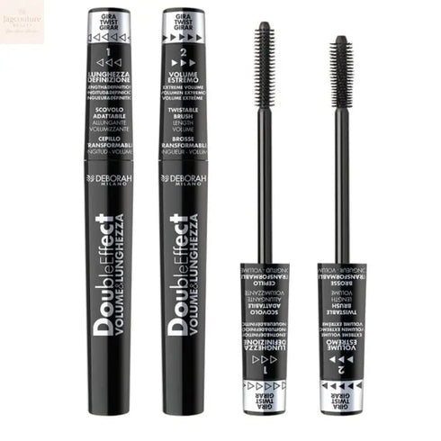 Deborah Milano Double Effect Mascara Black Jag Couture Beauty